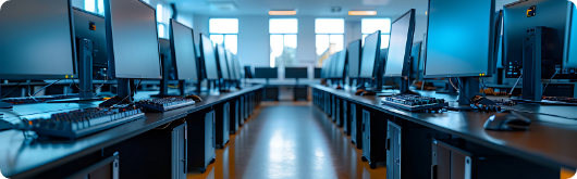 Réaménagement de baie et salle informatique